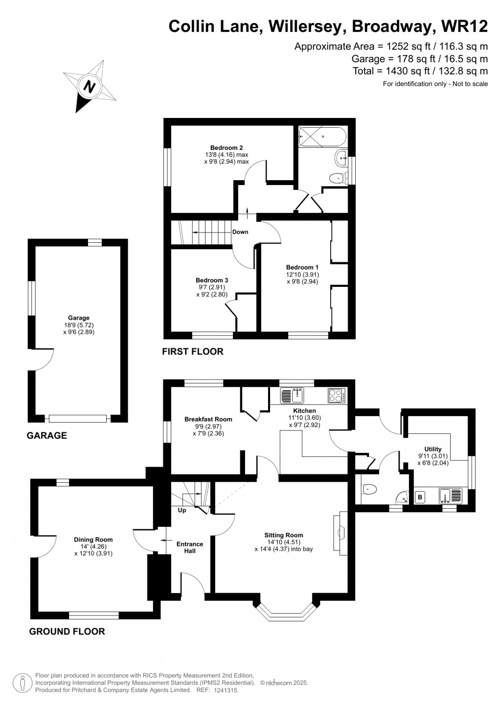 Floorplans For Willersey, Gloucesterhire