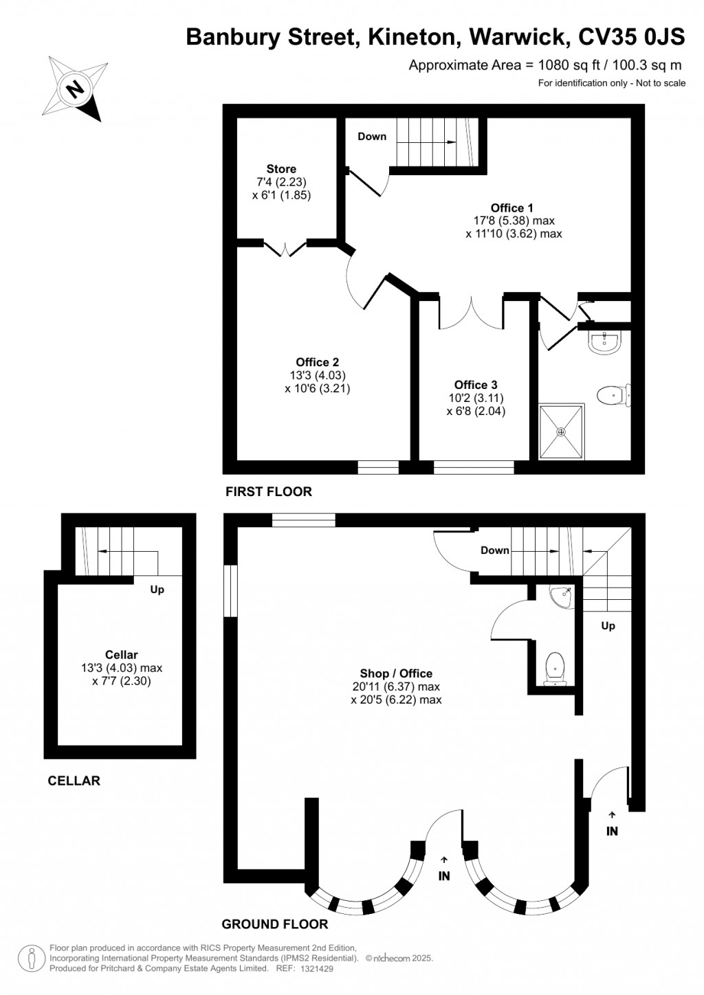 Floorplans For Banbury Road, Kineton, Warwickshire