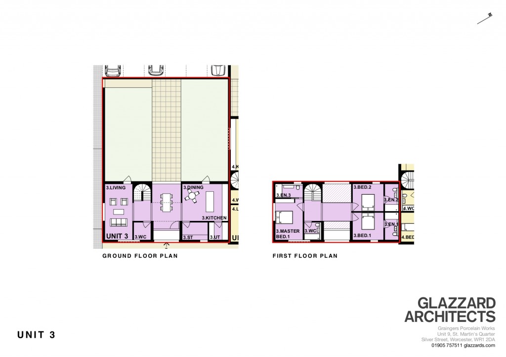 Floorplans For Evesham, Worcestershire