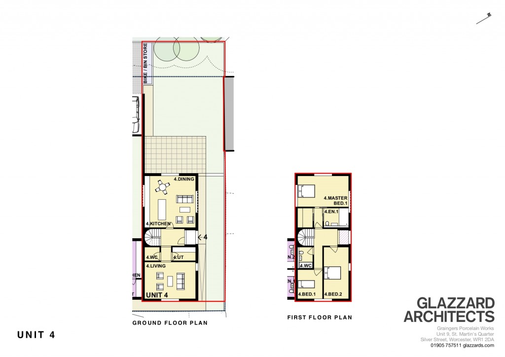 Floorplans For Evesham, Worcestershire
