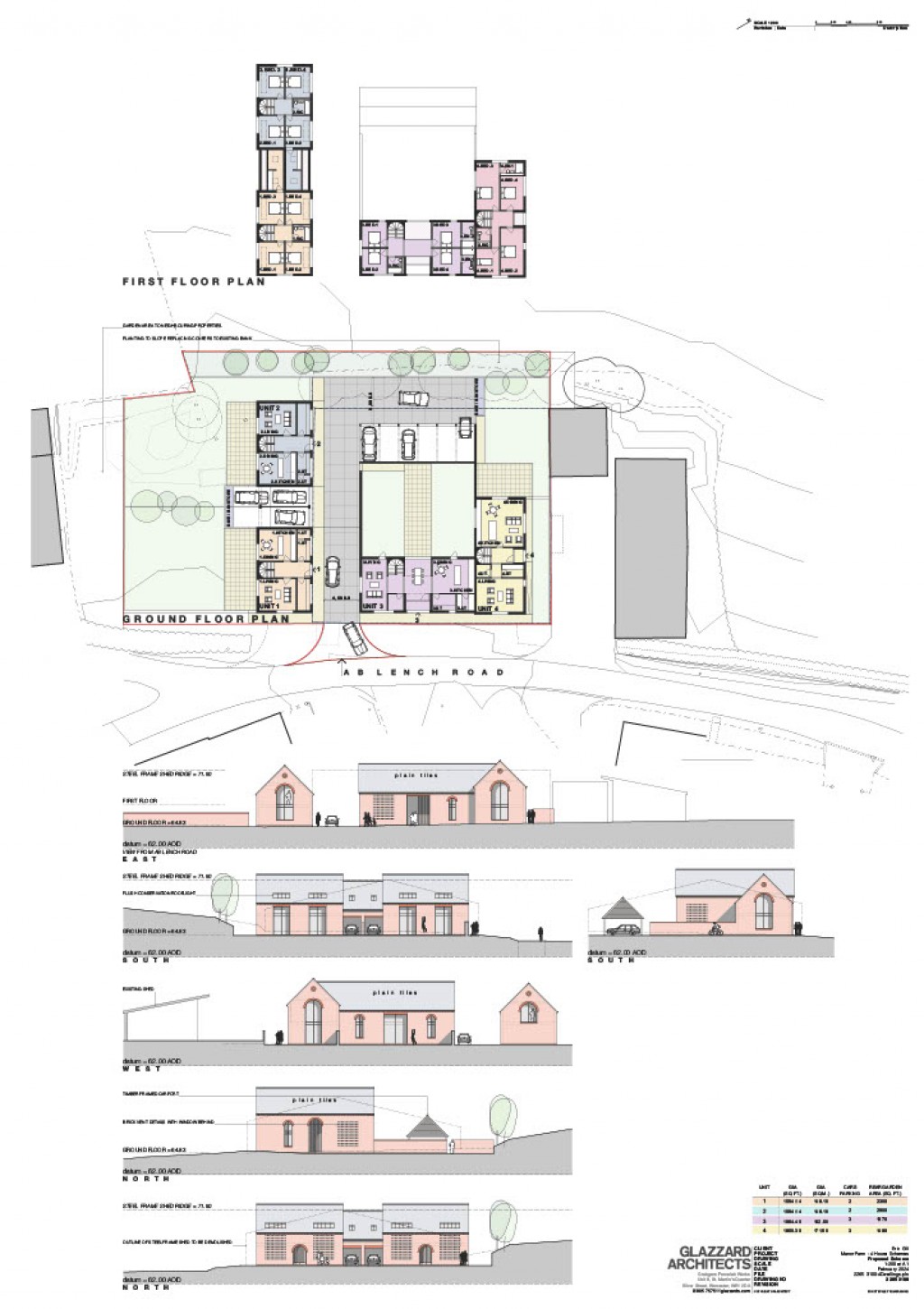 Floorplans For Evesham, Worcestershire