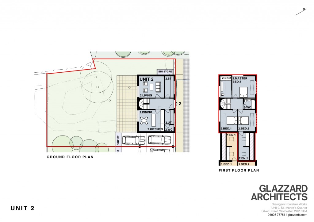 Floorplans For Evesham, Worcestershire