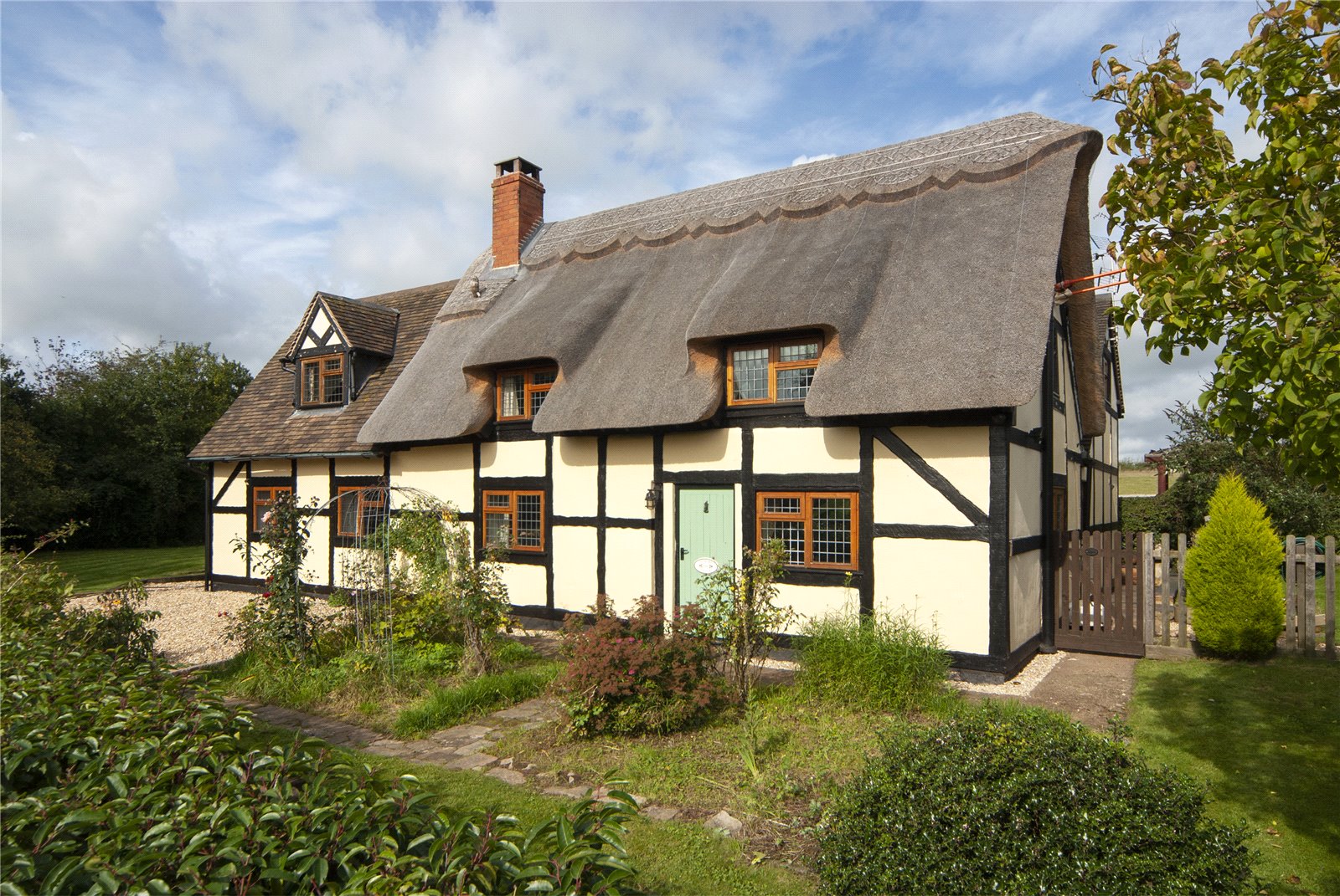 HALF TIMBERED HOUSES